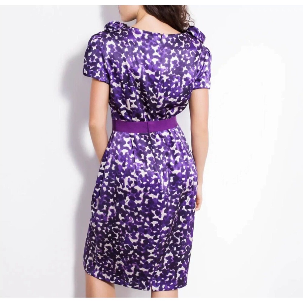 Carolina Herrera Silk Knee-Length Dress Size: S | US 4 - Picture 6 of 9
